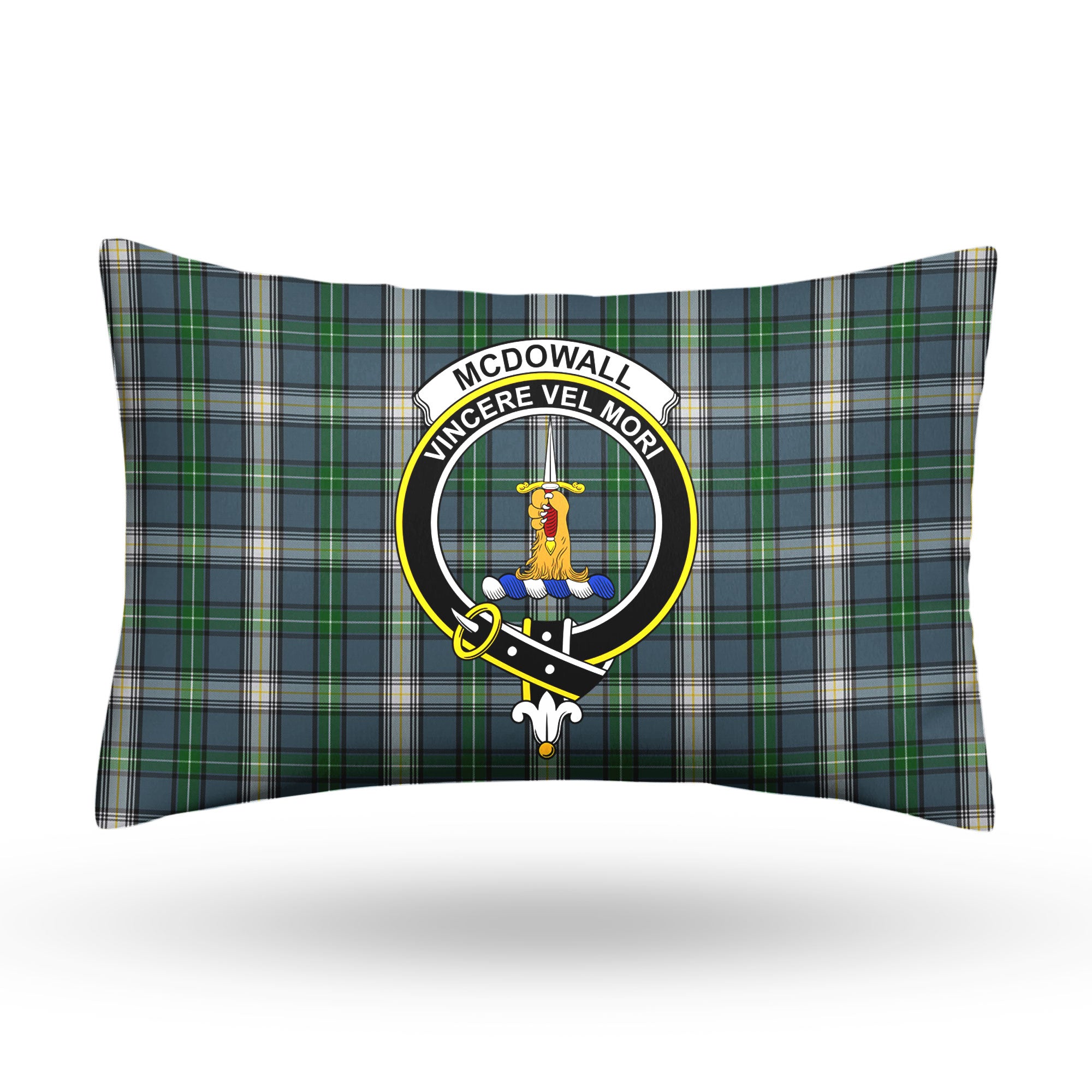 McDowall Tartan Crest Pillow Cover