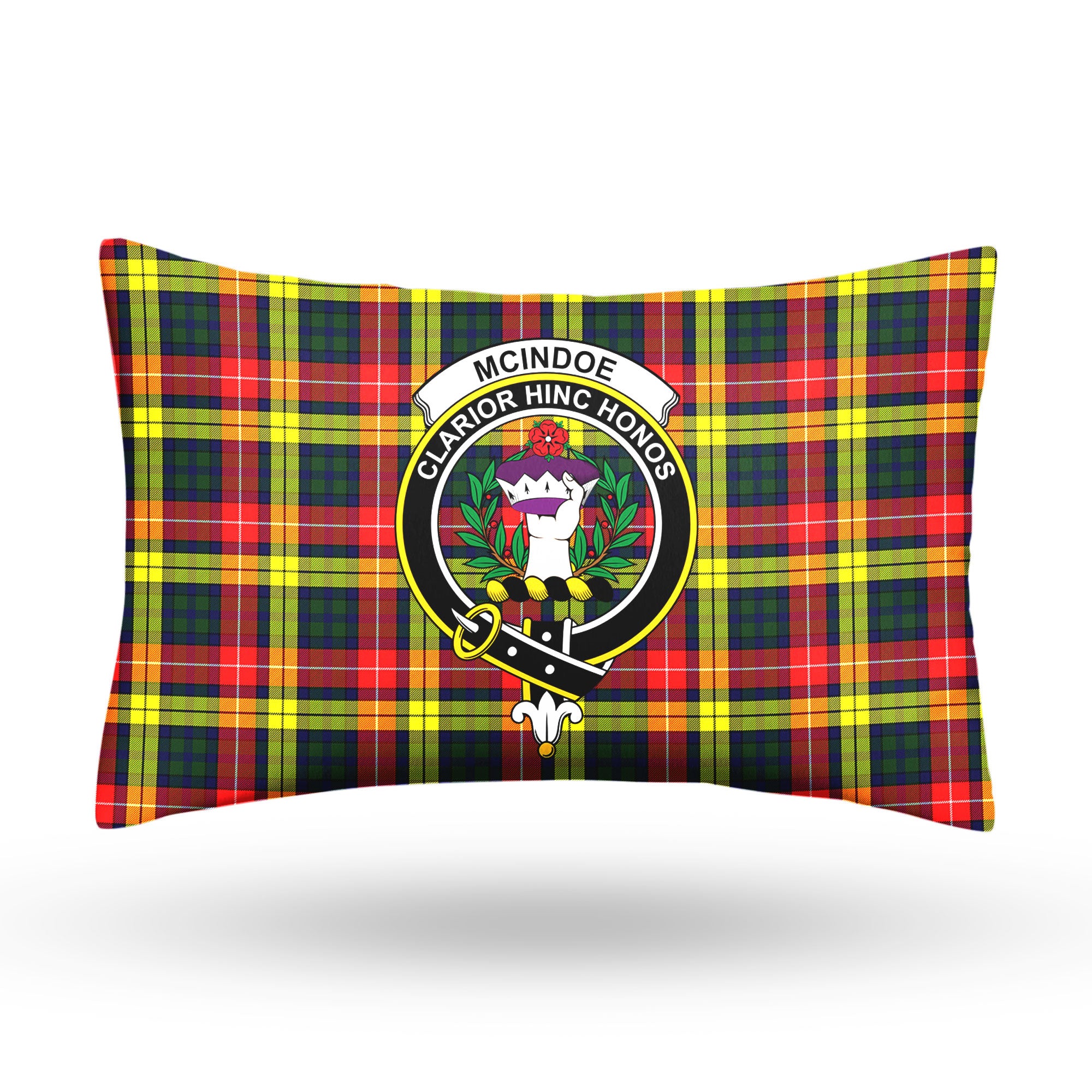 McIndoe Tartan Crest Pillow Cover