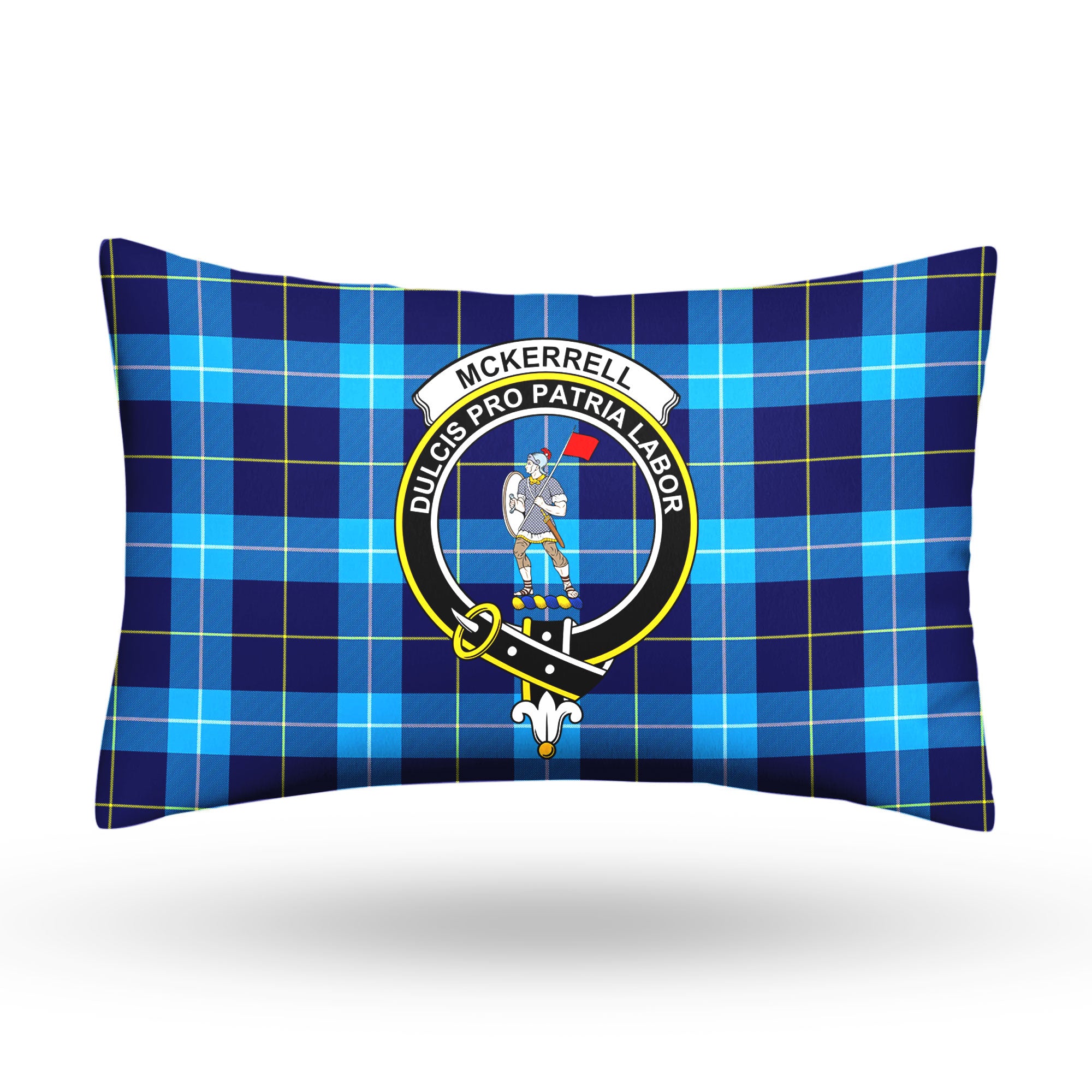 McKerrell Tartan Crest Pillow Cover