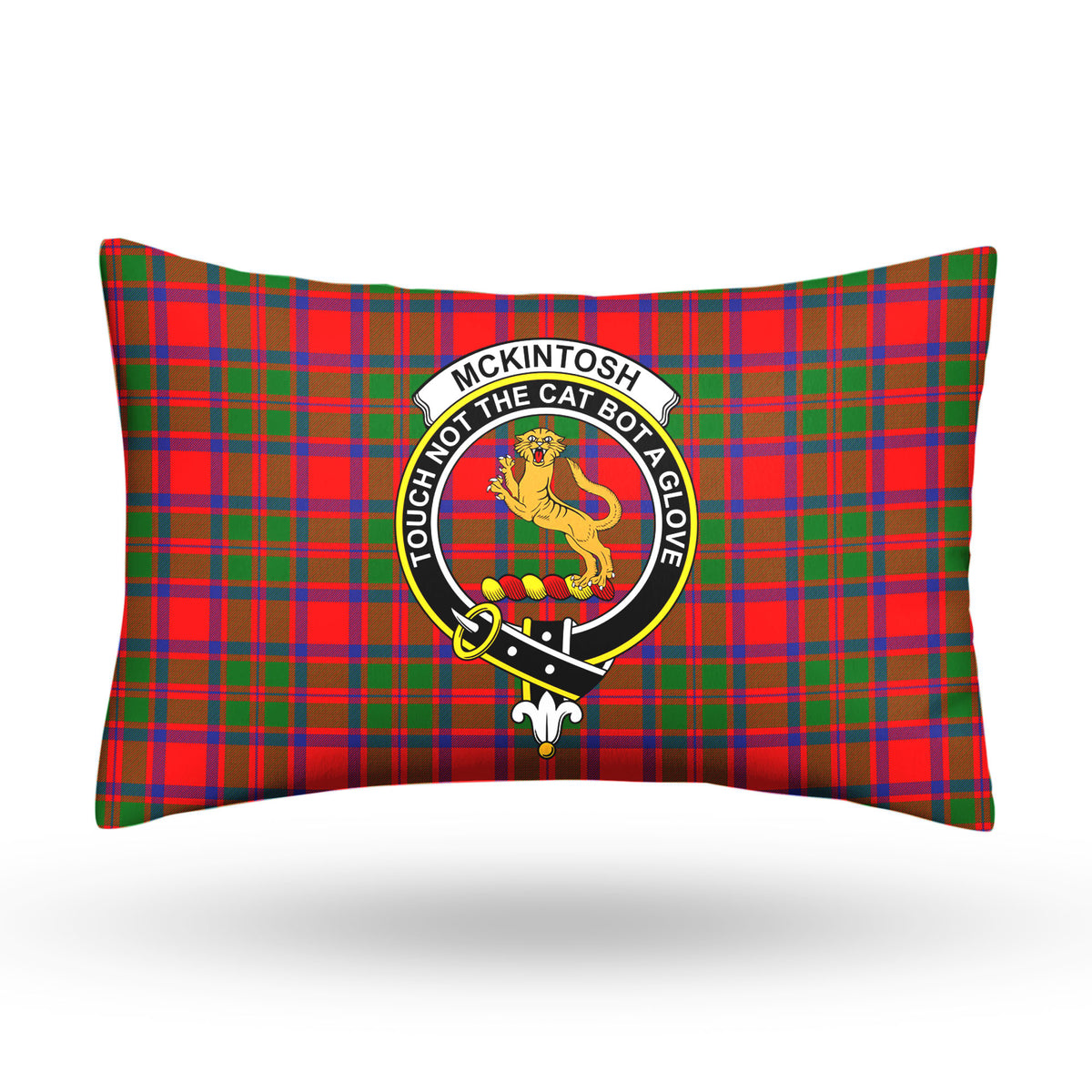 McKintosh Modern Tartan Crest Pillow Cover