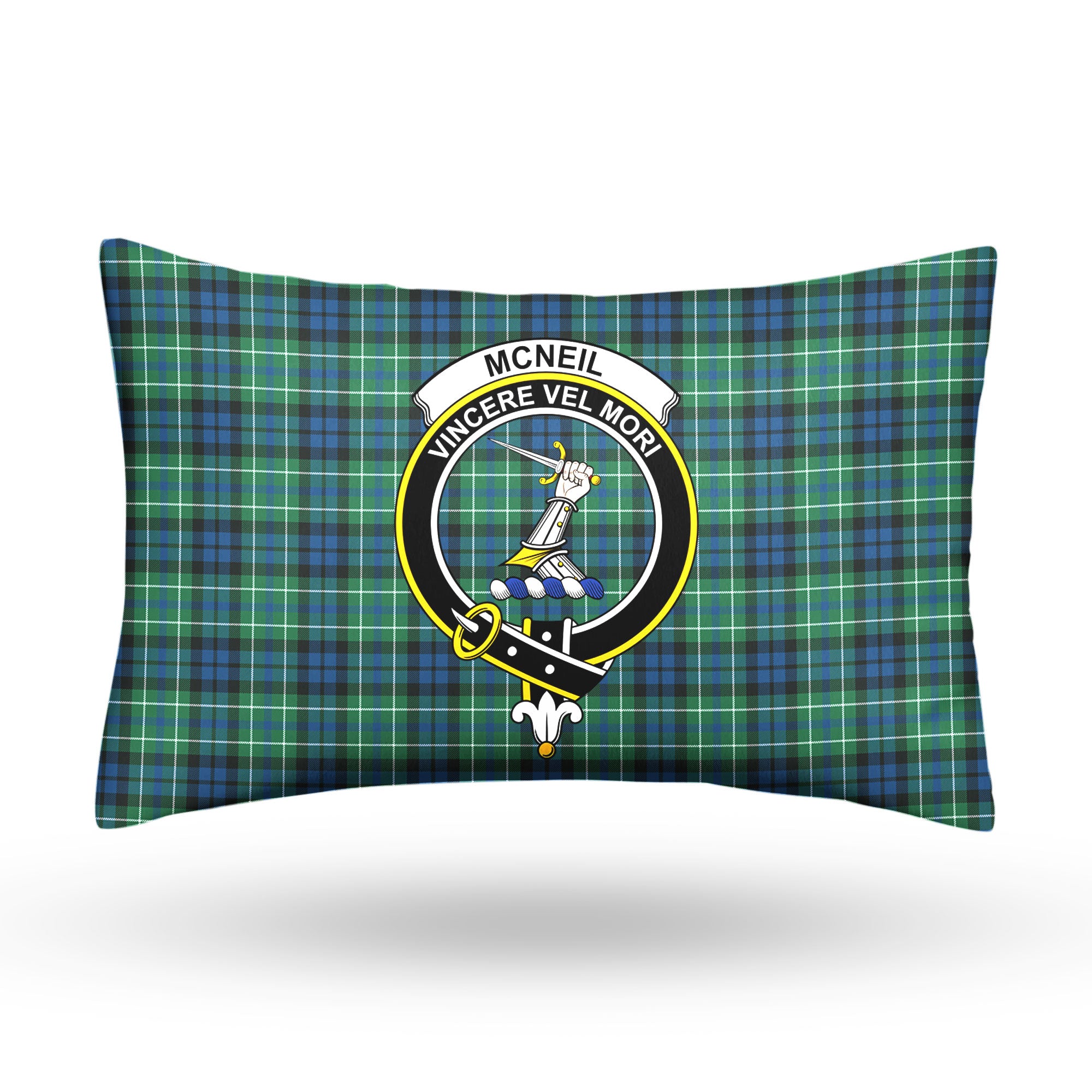 McNeil of Colonsay Ancient Tartan Crest Pillow Cover