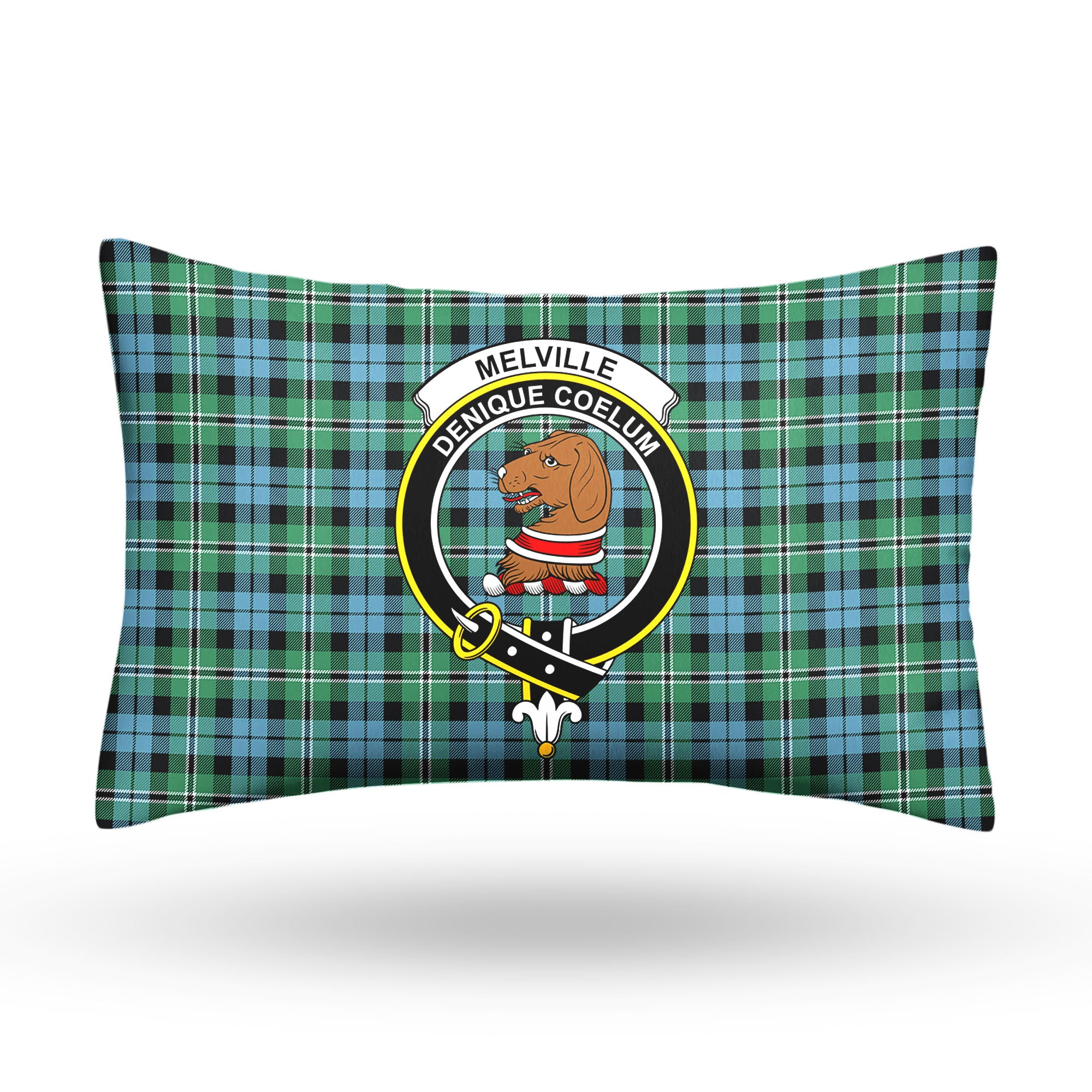 Melville Tartan Crest Pillow Cover