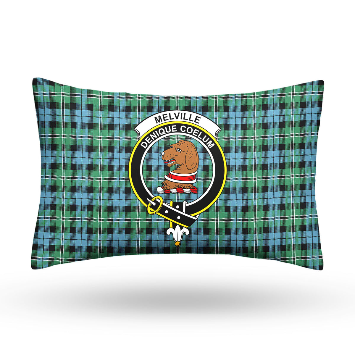 Melville Tartan Crest Pillow Cover