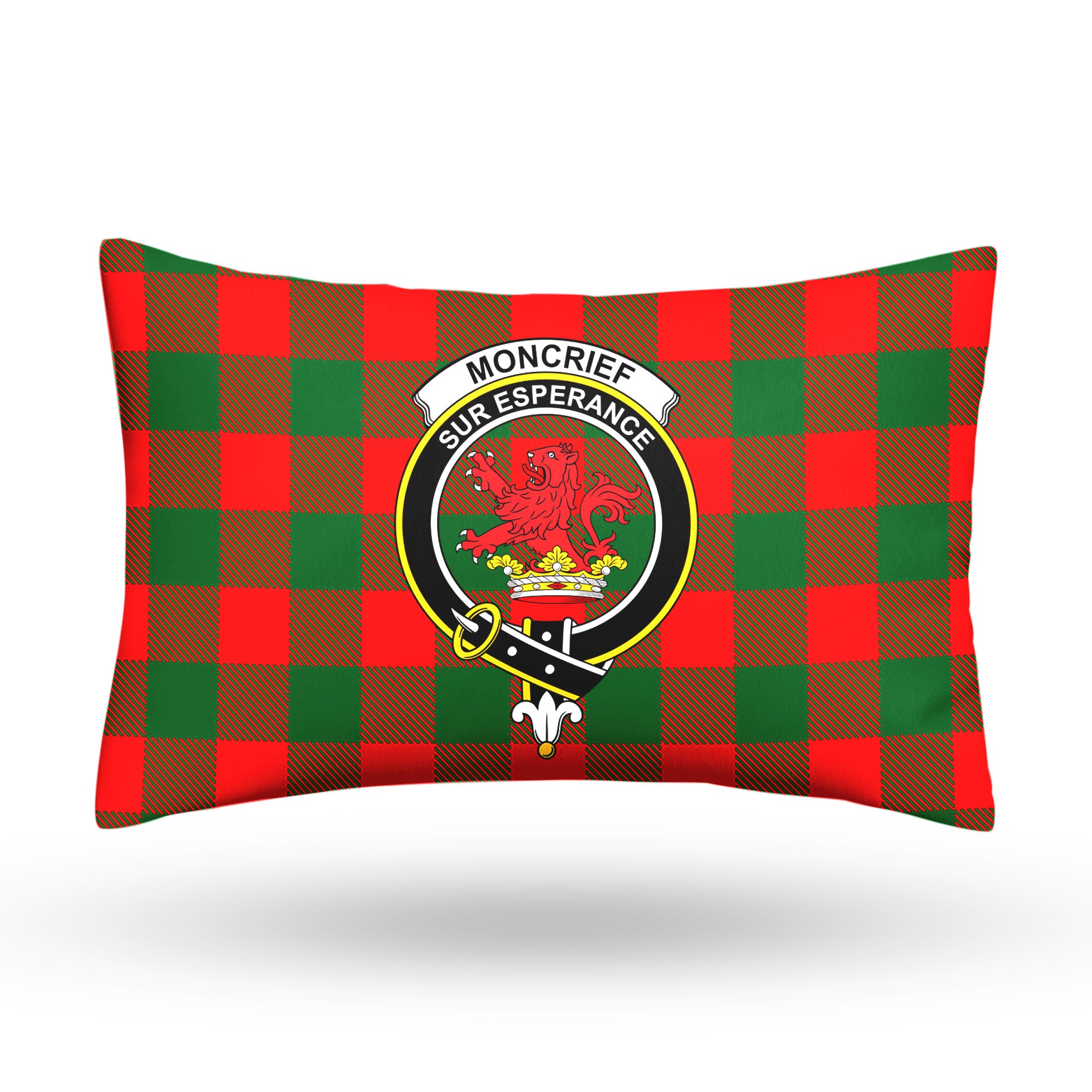 Moncrief Tartan Crest Pillow Cover