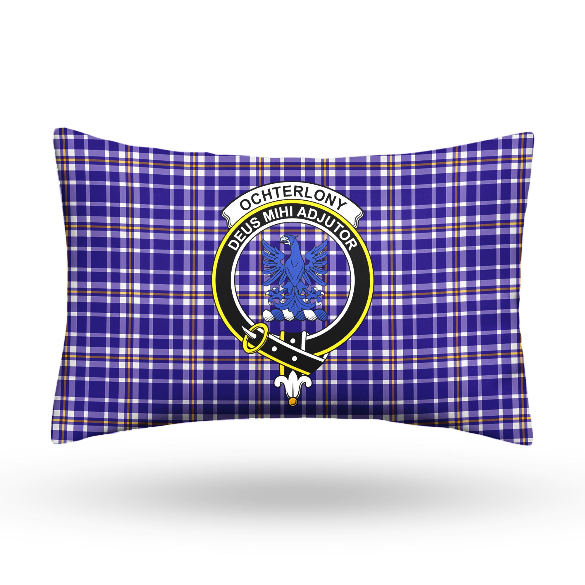 Ochterlony Tartan Crest Pillow Cover