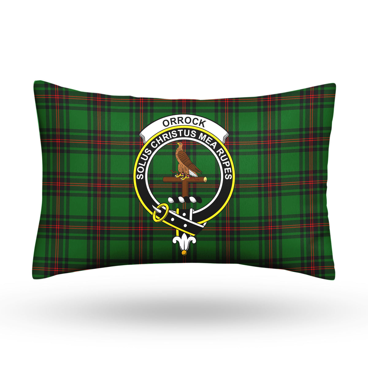 Orrock Tartan Crest Pillow Cover