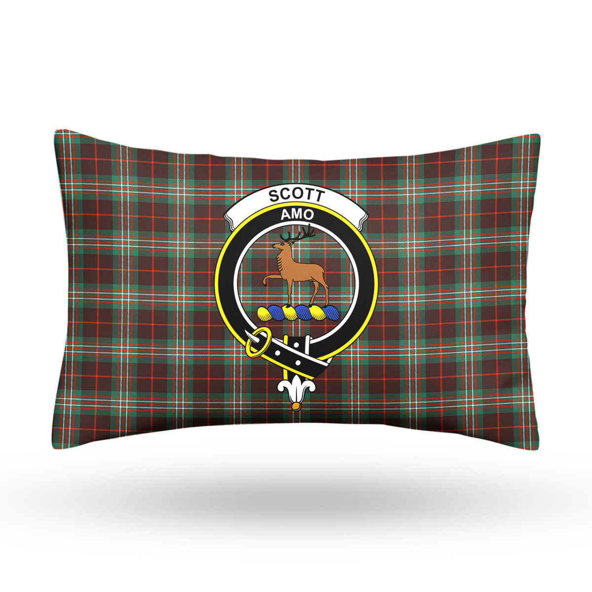 Scott Brown Ancient Tartan Crest Pillow Cover