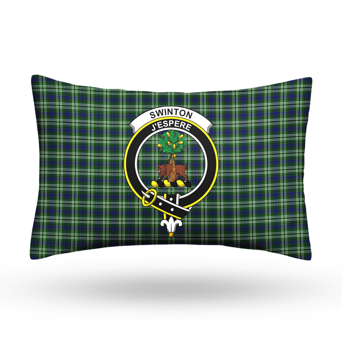 Swinton Tartan Crest Pillow Cover