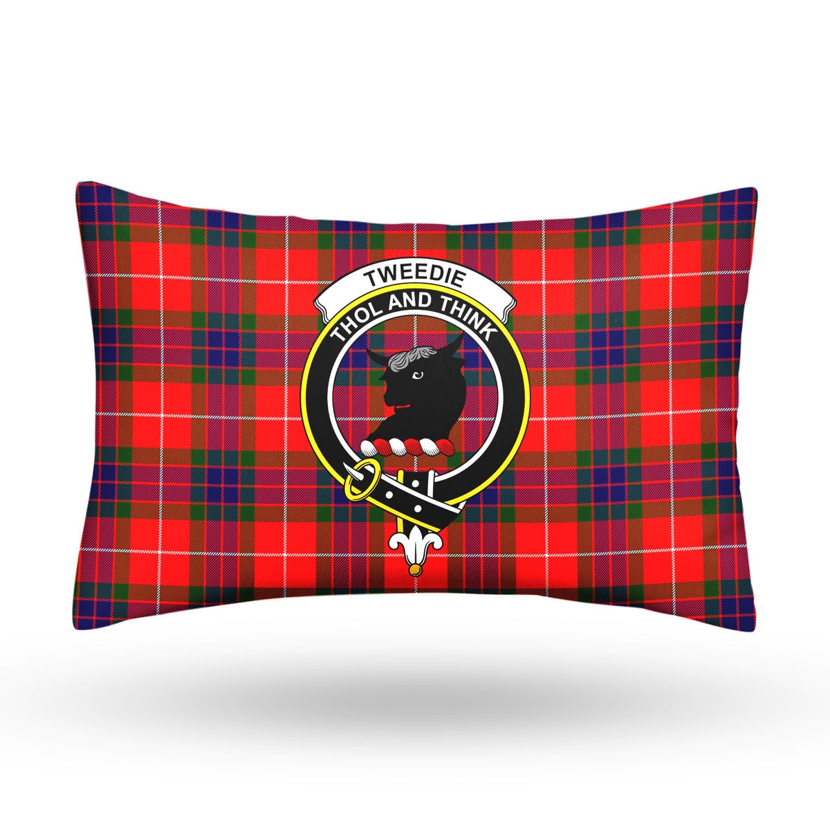 Tweedie Tartan Crest Pillow Cover