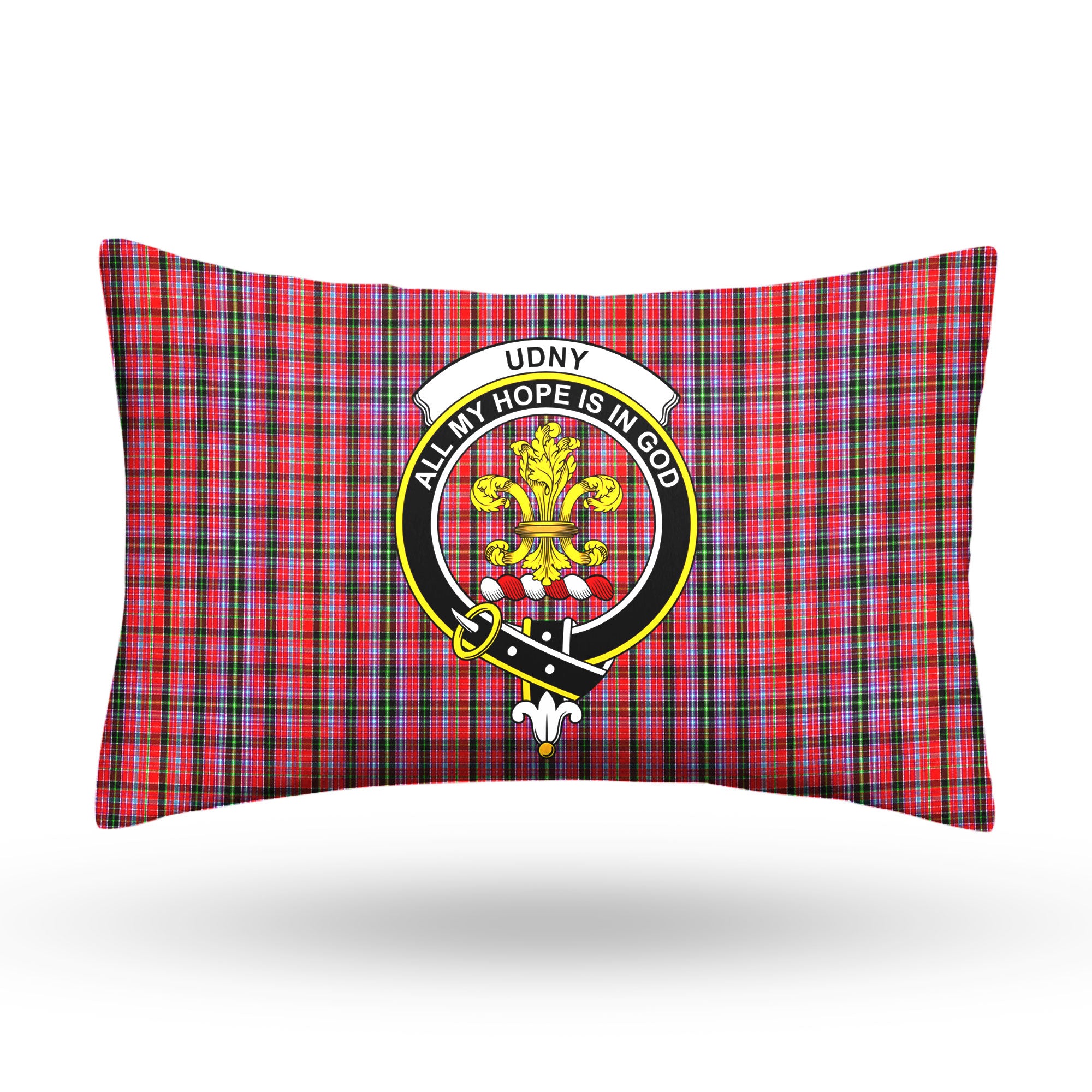 Udny Tartan Crest Pillow Cover