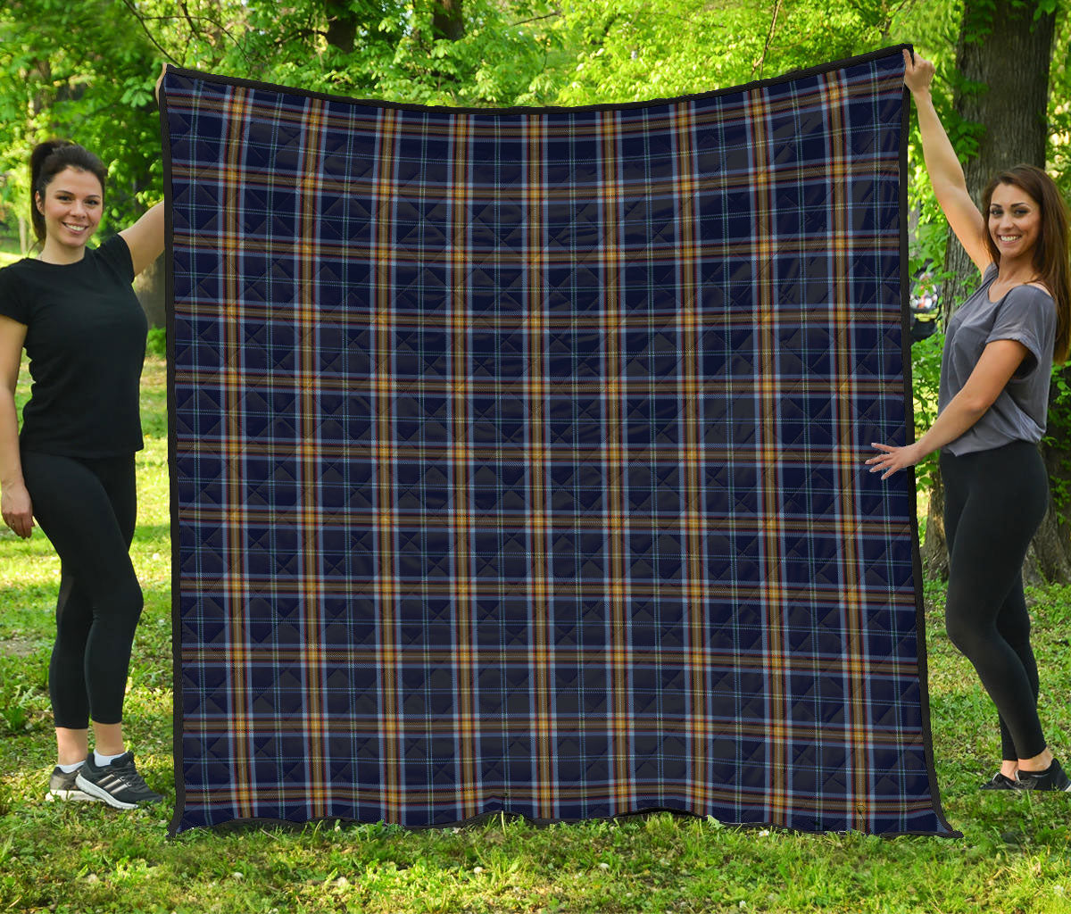 Fleet Air Arm Tartan Quilt