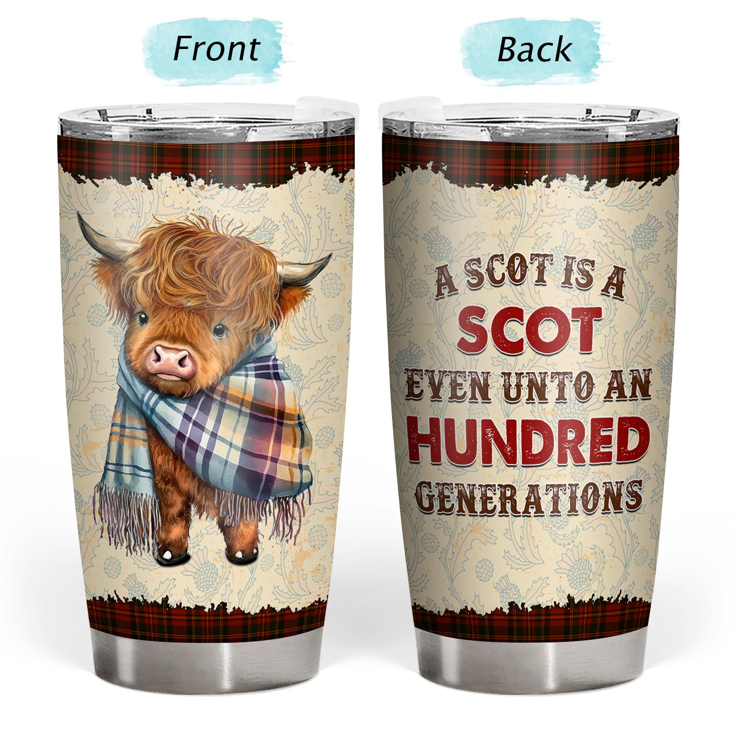 Just A Girl Who Loves Highland Cows Tumbler