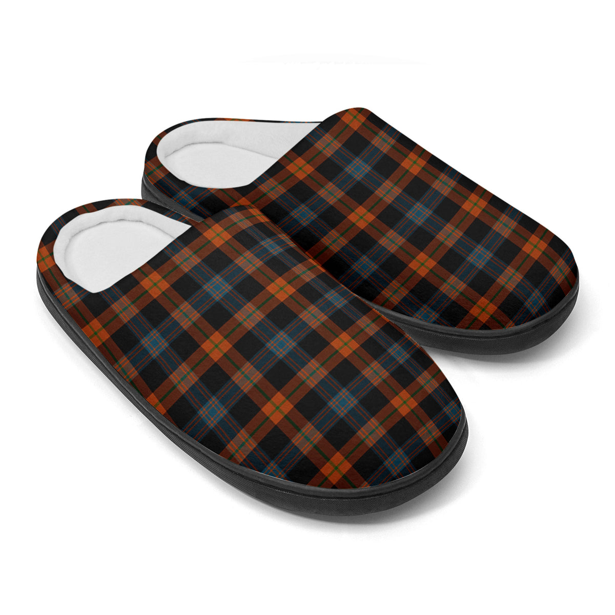 Brown Ancient Tartan Slippers