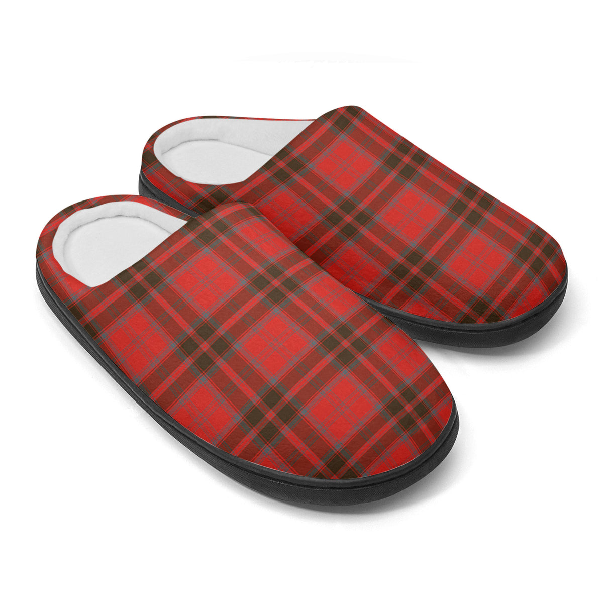 Grant Weathered  Tartan Slippers