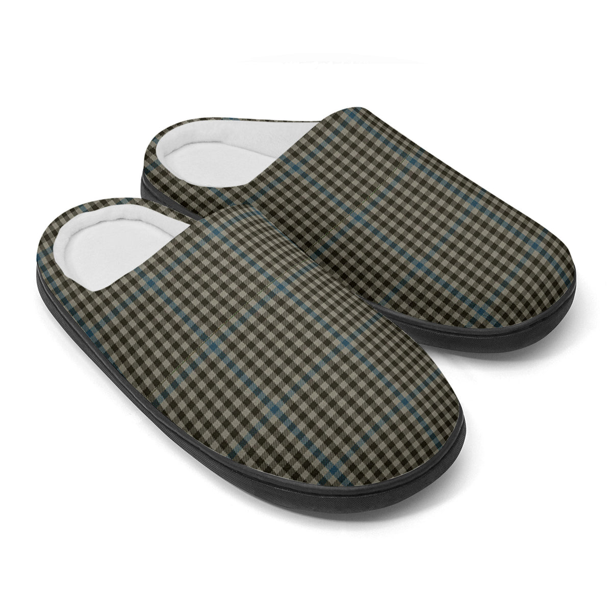 Haig Check Tartan Slippers