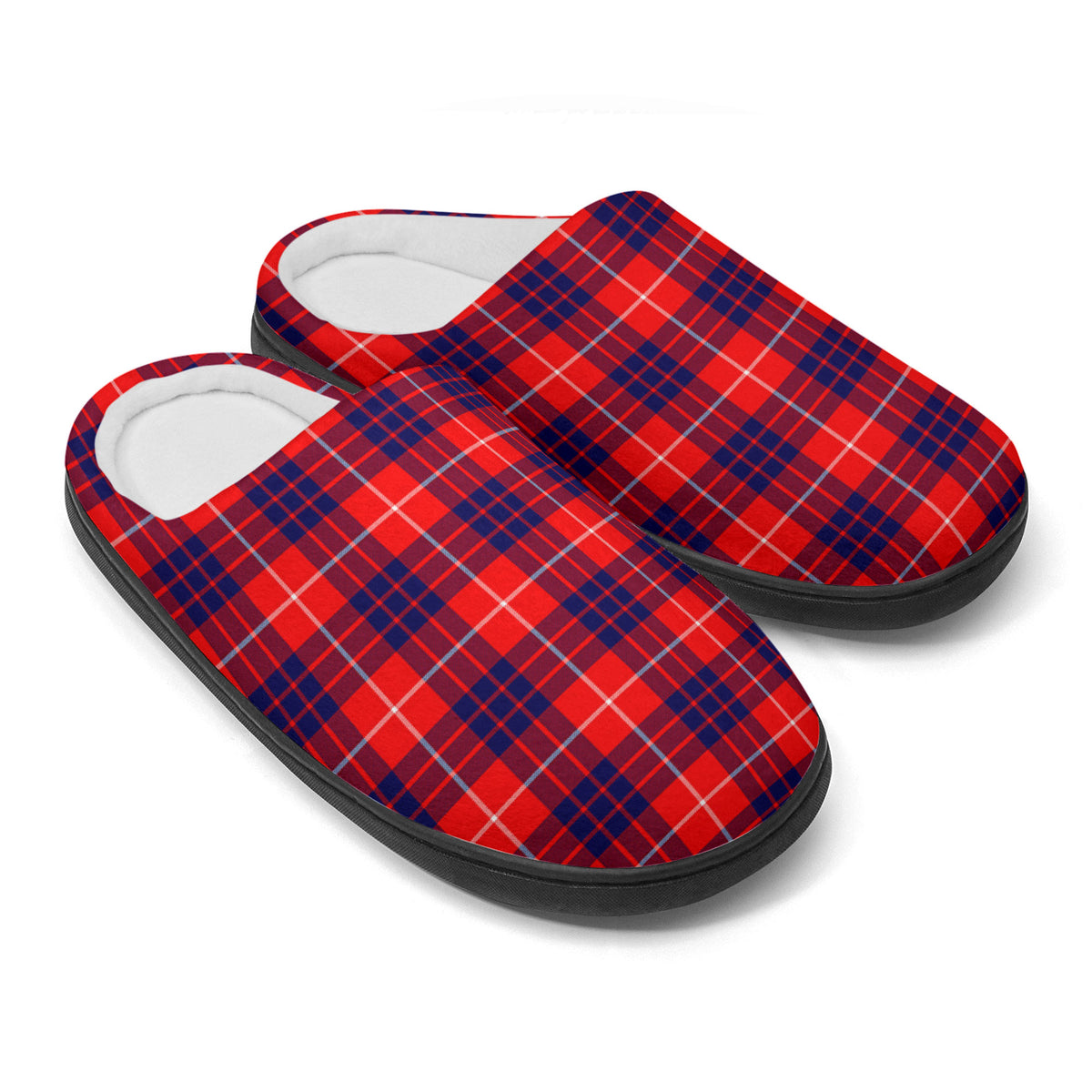 Hamilton Modern Tartan Slippers