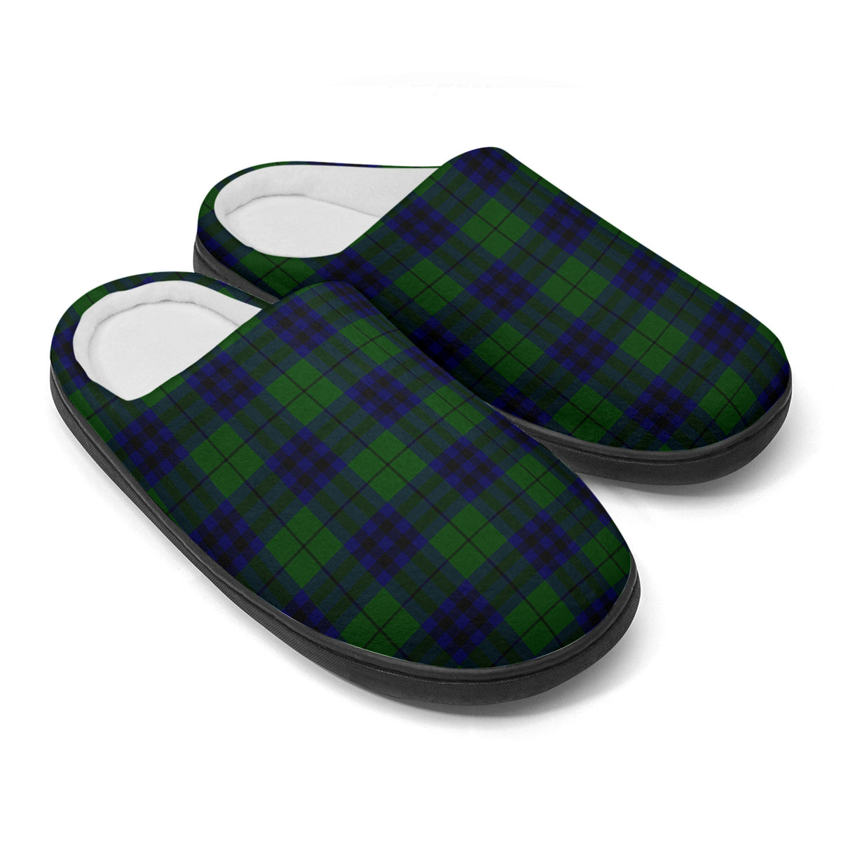 Keith Modern Tartan Slippers