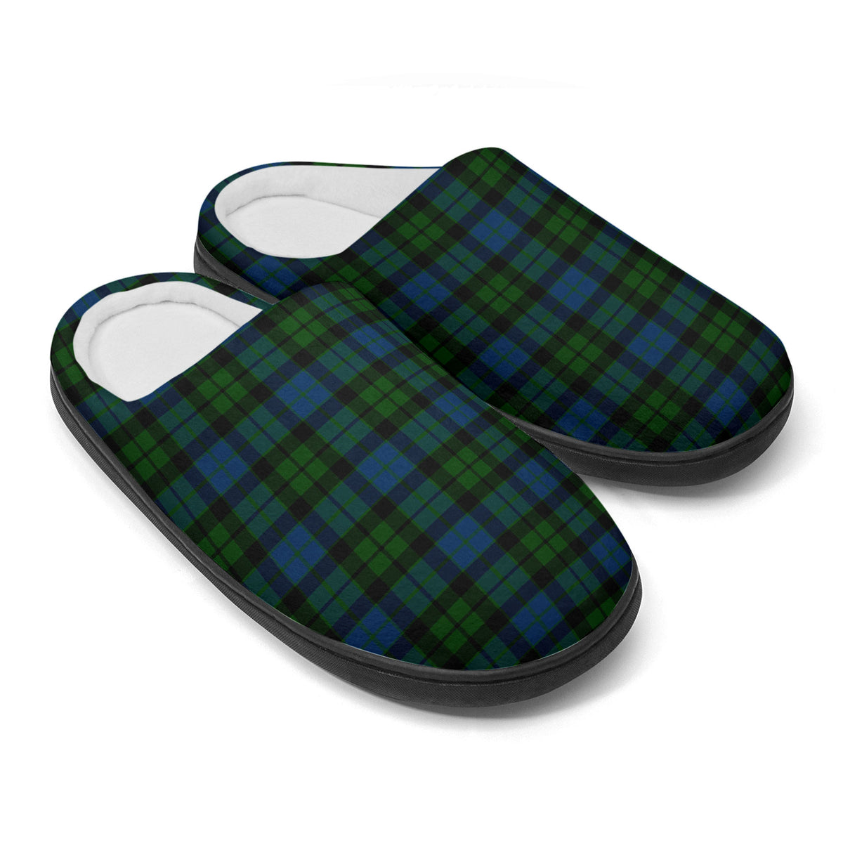 MacKay Modern Tartan Slippers