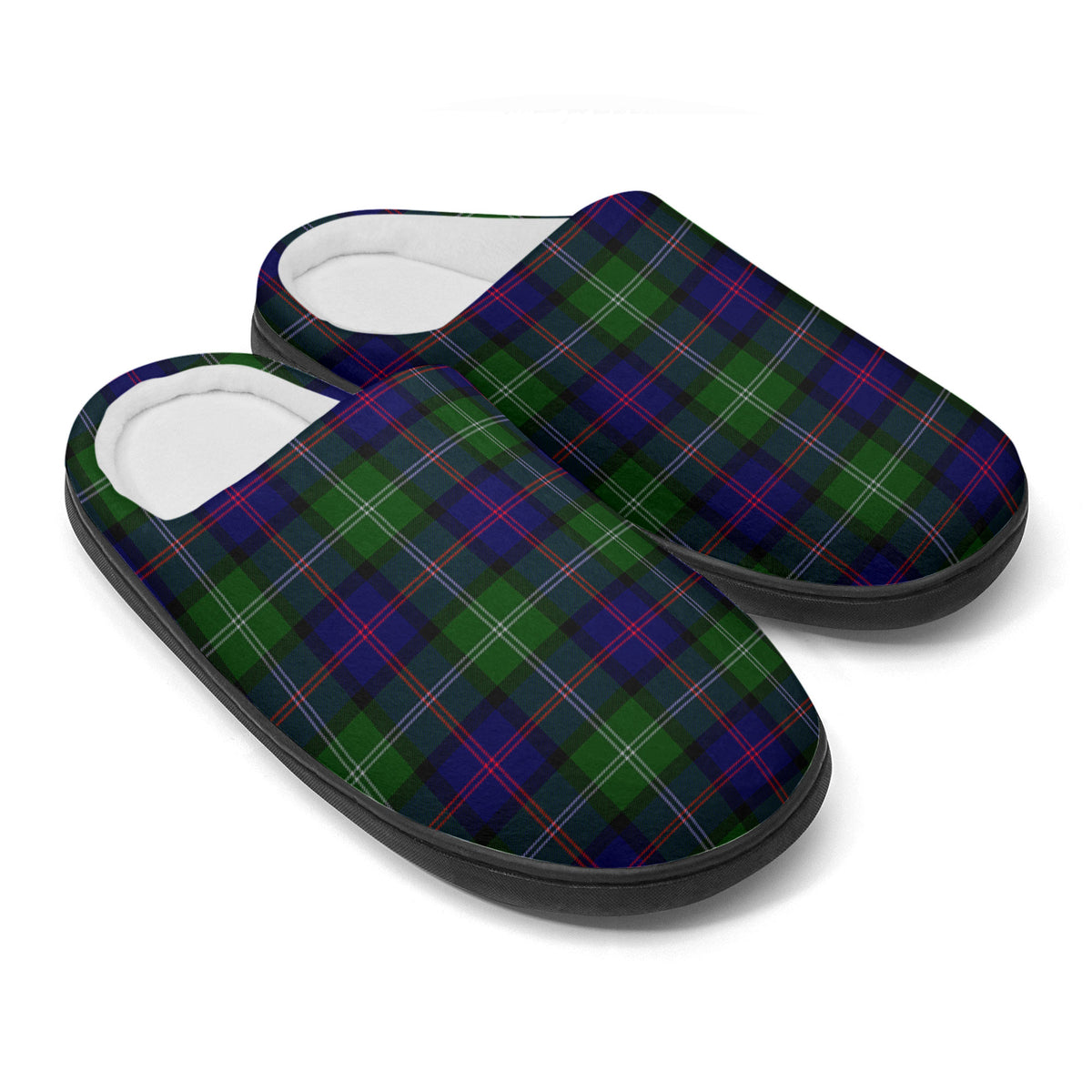 MacThomas Modern Tartan Slippers