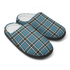 Thomson Blue Tartan Slippers