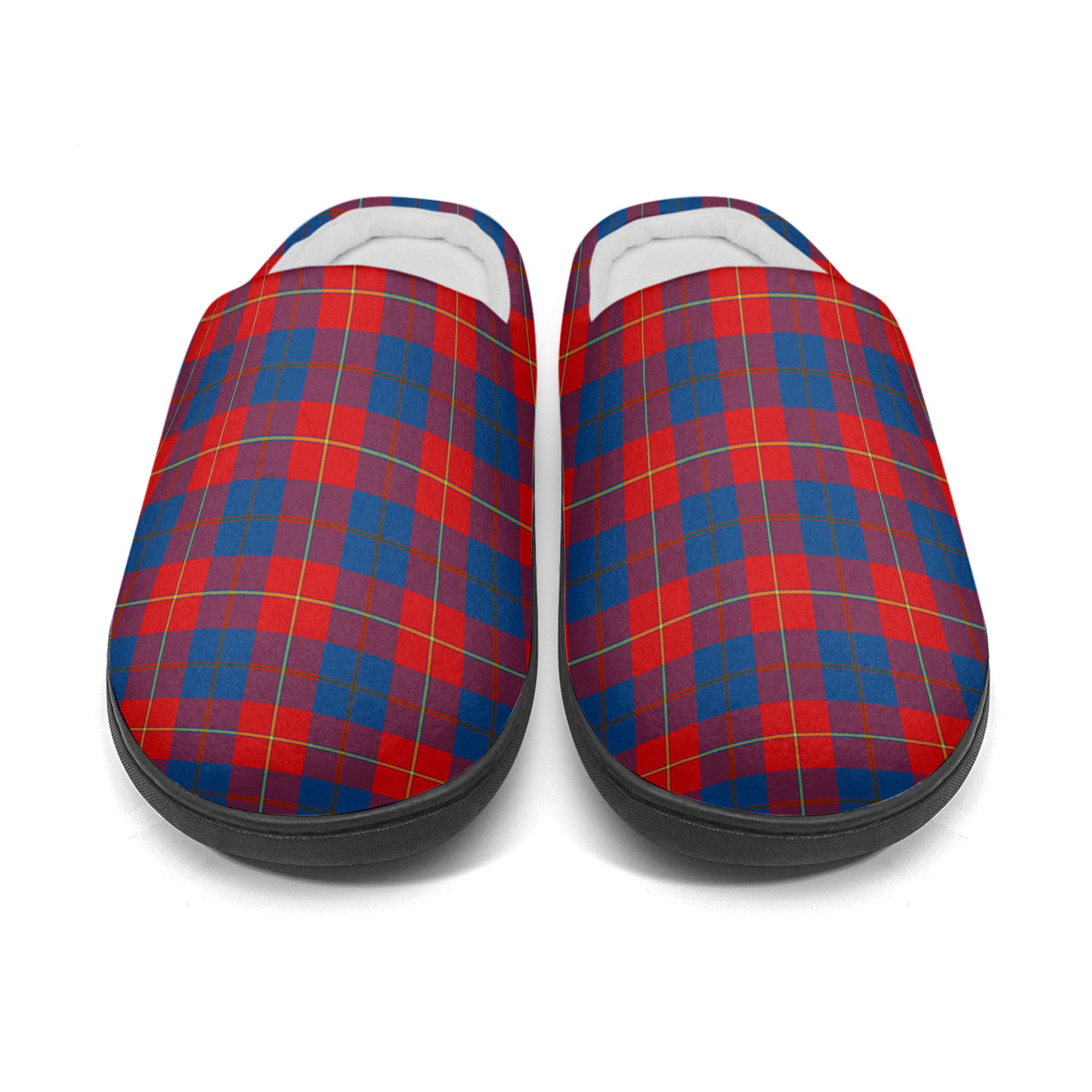 Galloway Red Tartan Slippers