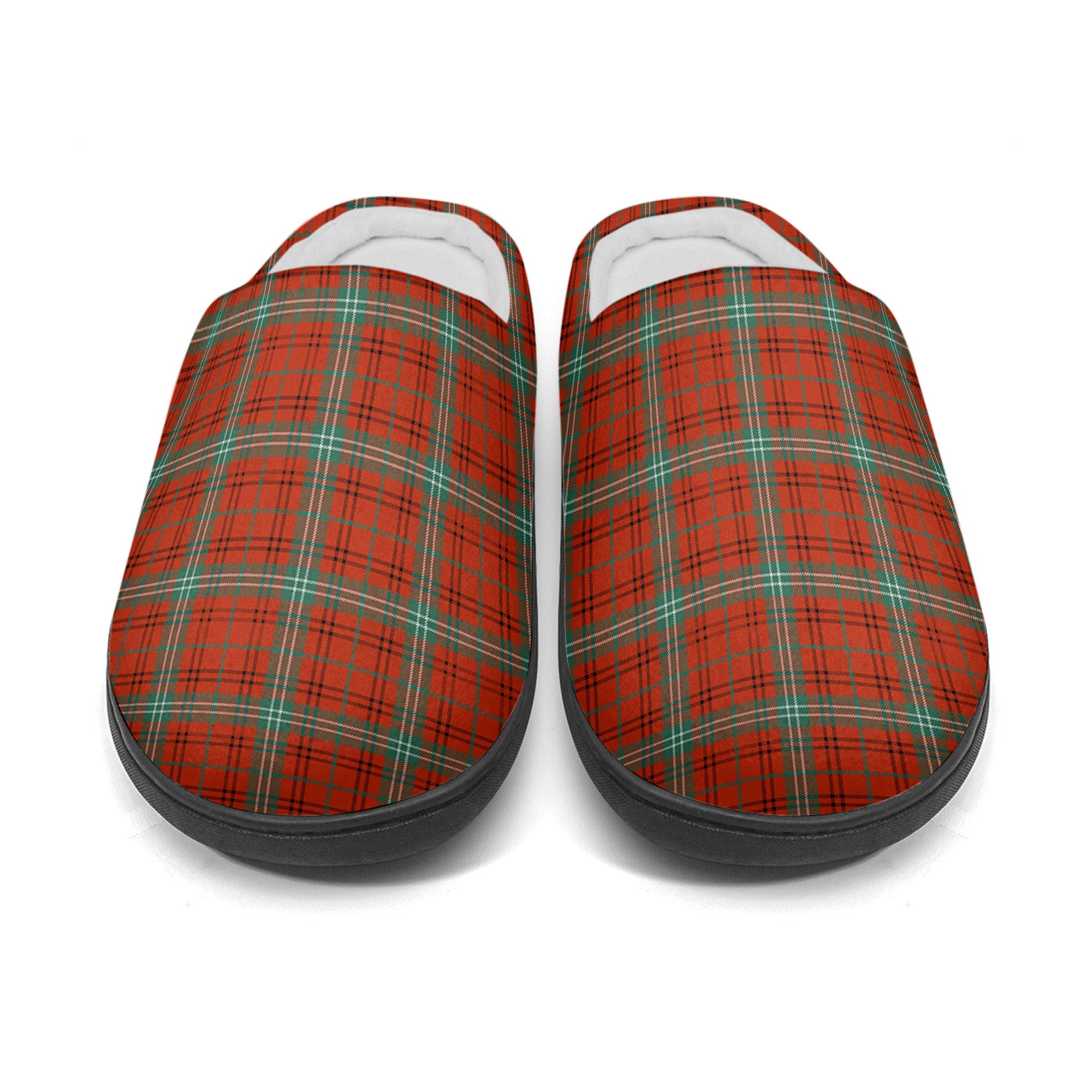 Morrison Red Ancient Tartan Slippers