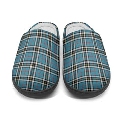 Thomson Blue Tartan Slippers