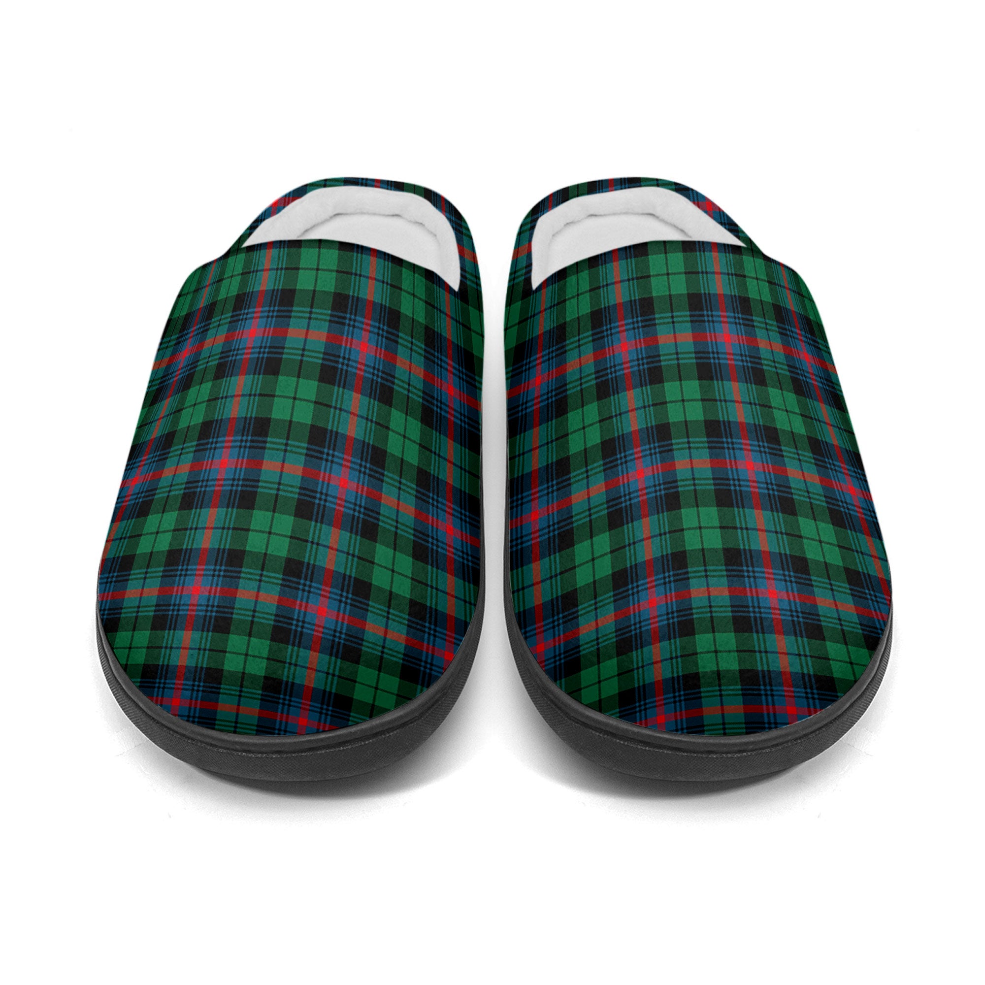 Urquhart Broad Red Ancient Tartan Slippers