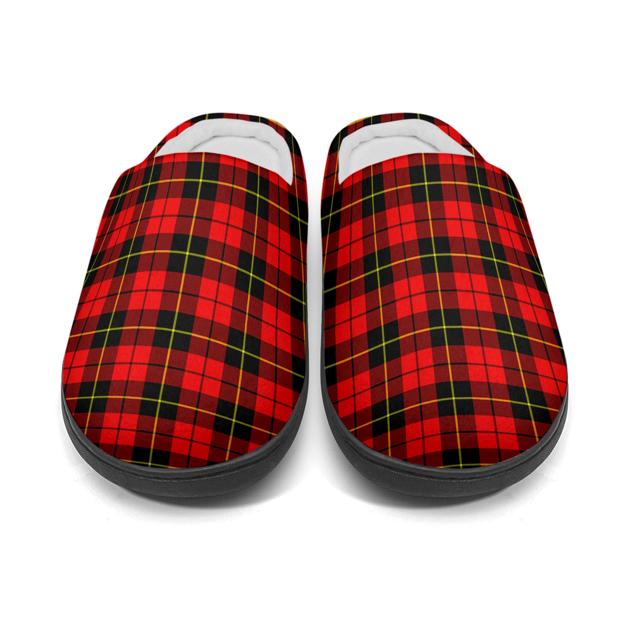 Wallace Hunting Red Tartan Slippers