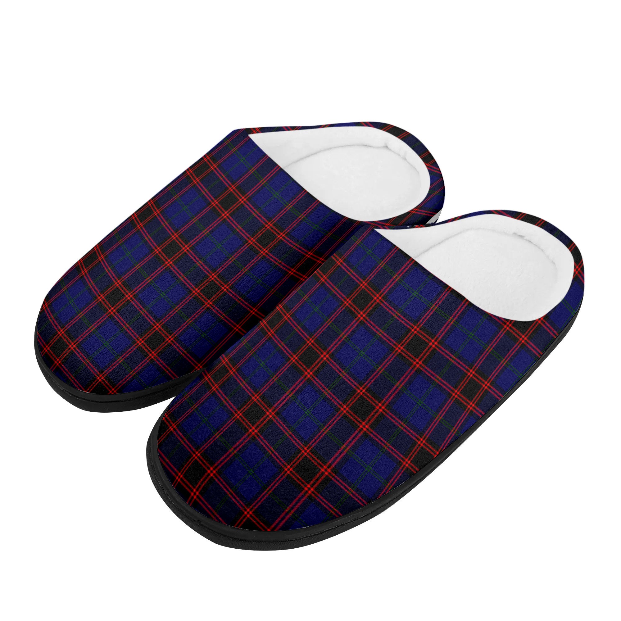 Home Modern Tartan Slippers