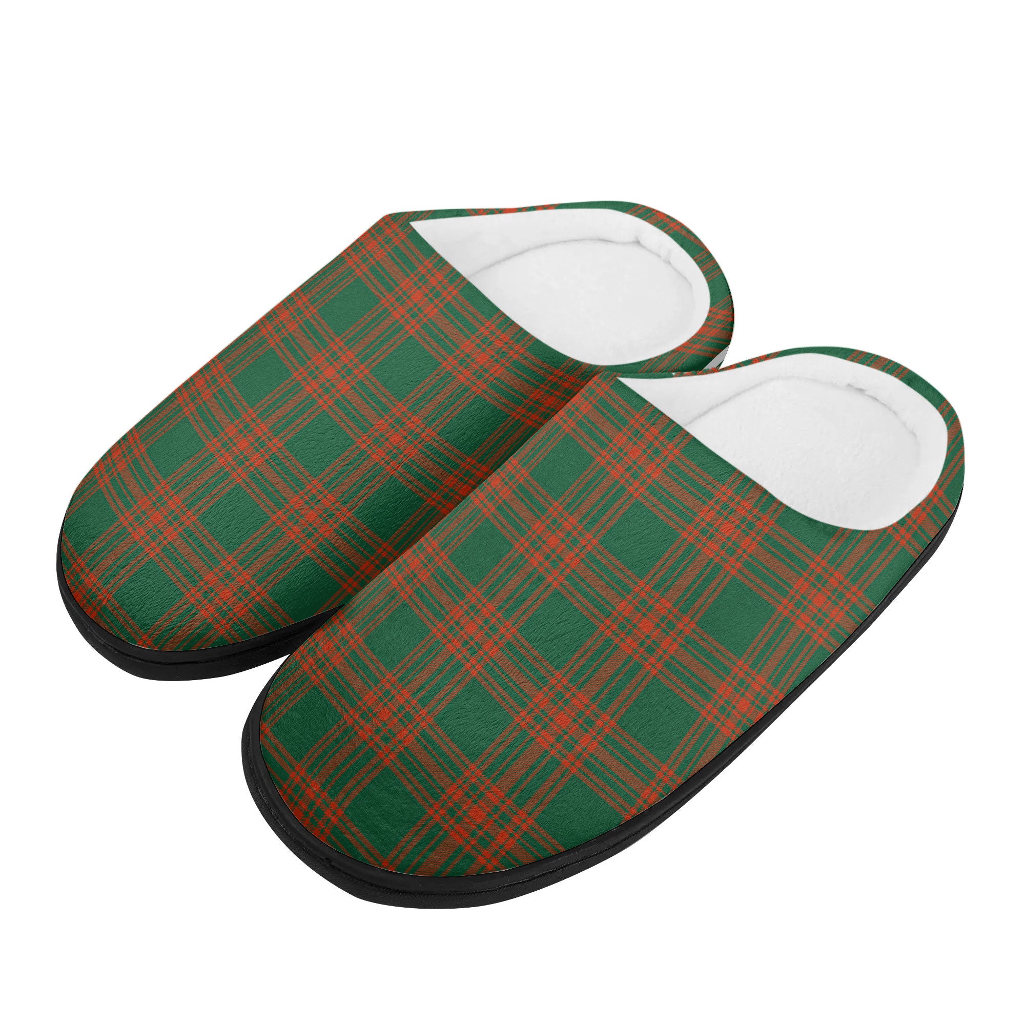 Menzies Green Ancient Tartan Slippers