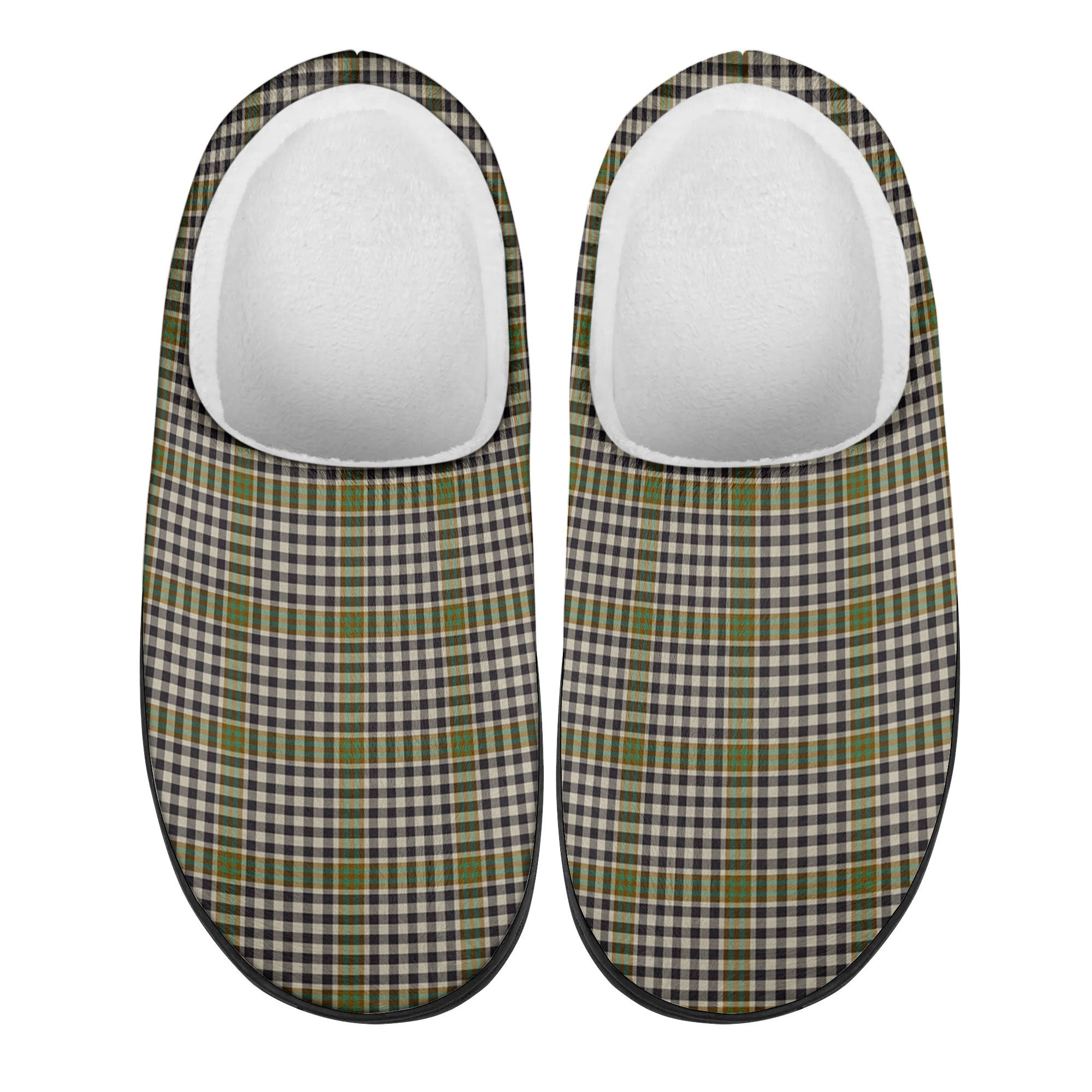 Burns Check Tartan Slippers