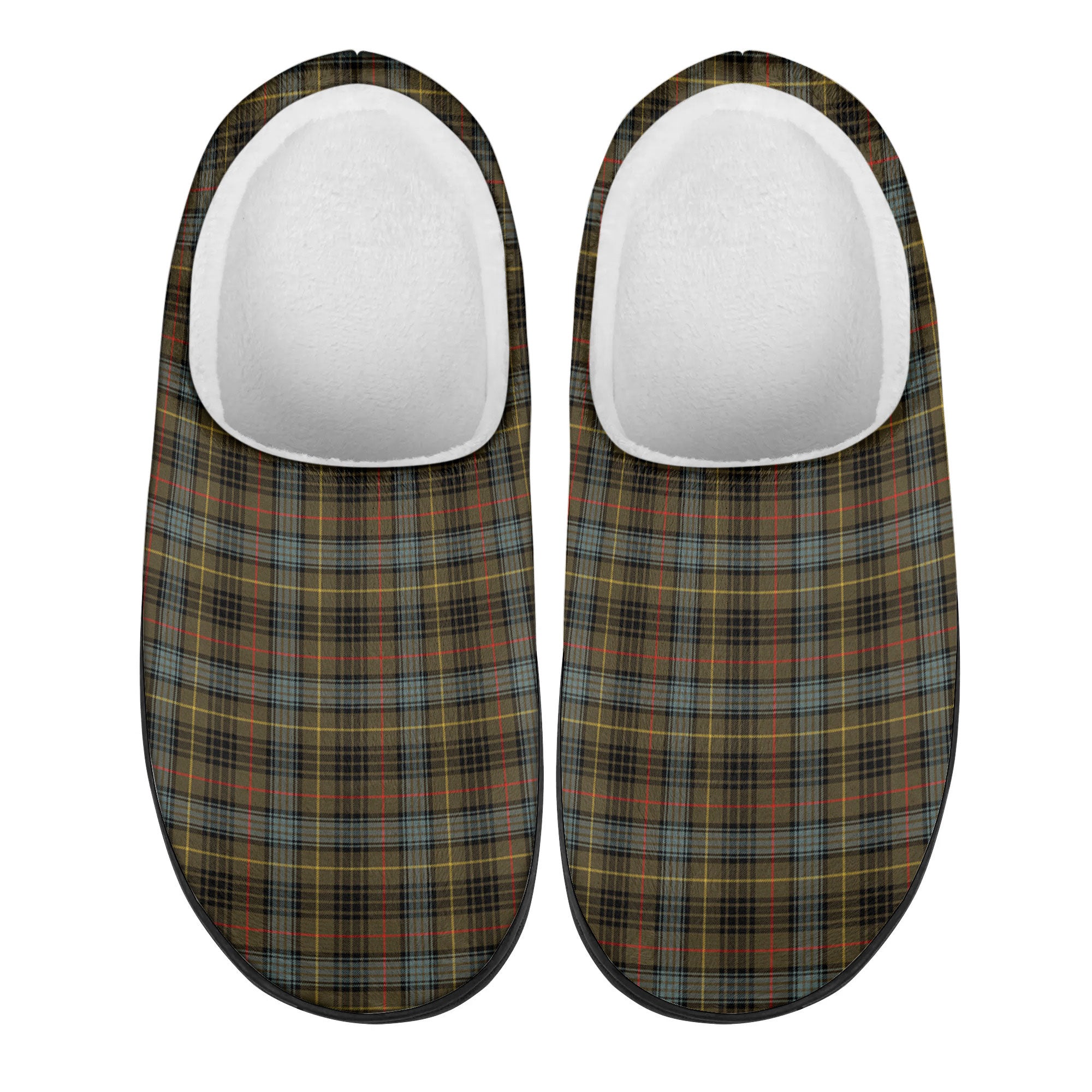 Stewart Hunting Weathered Tartan Slippers