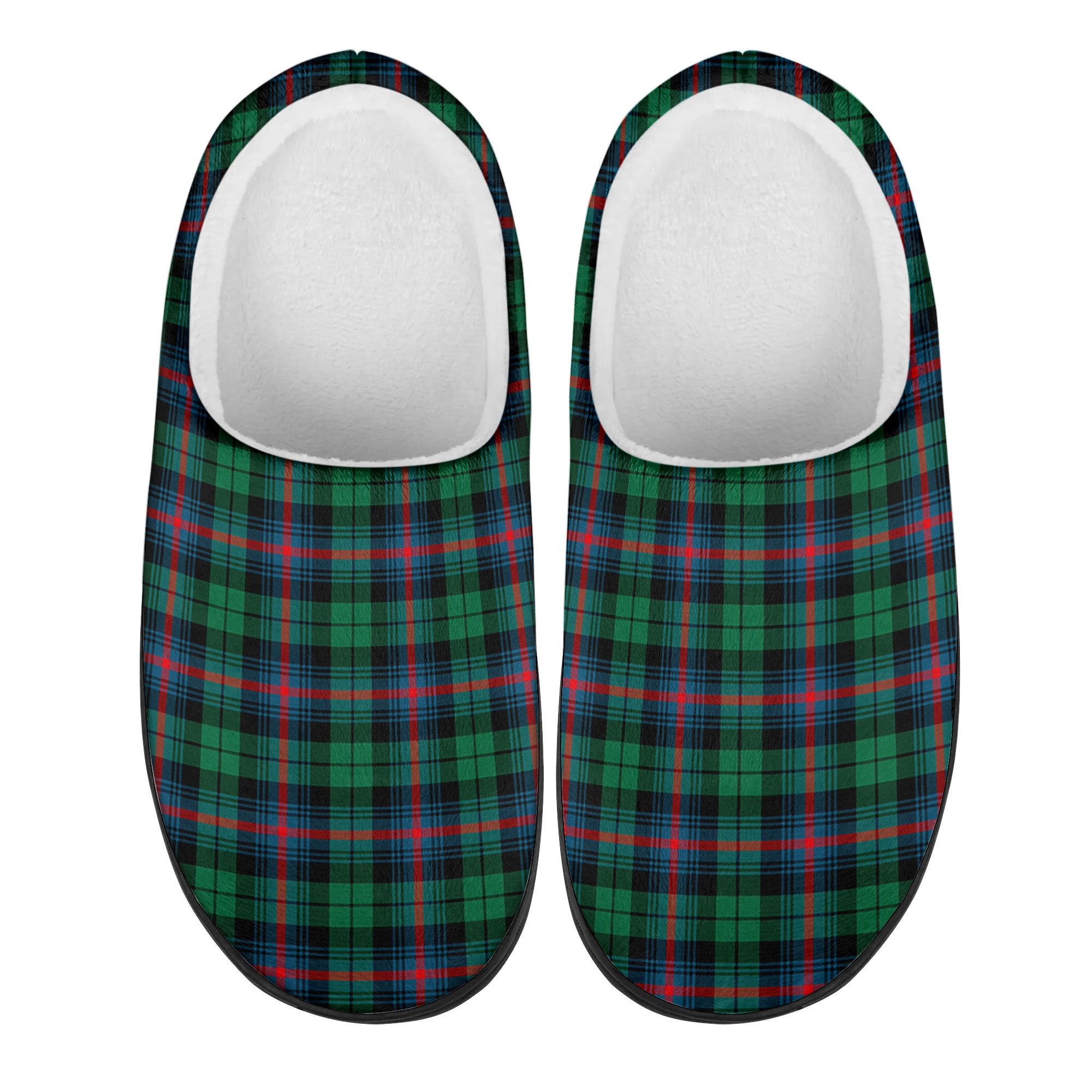 Urquhart Broad Red Ancient Tartan Slippers