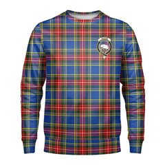 Beaton Modern Tartan Crest Sweatshirt