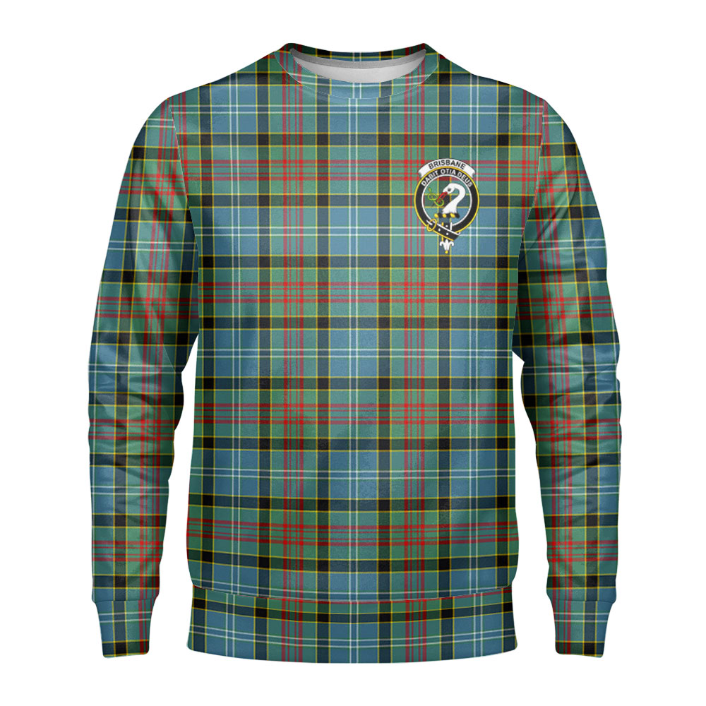 Brisbane Tartan Crest Sweatshirt