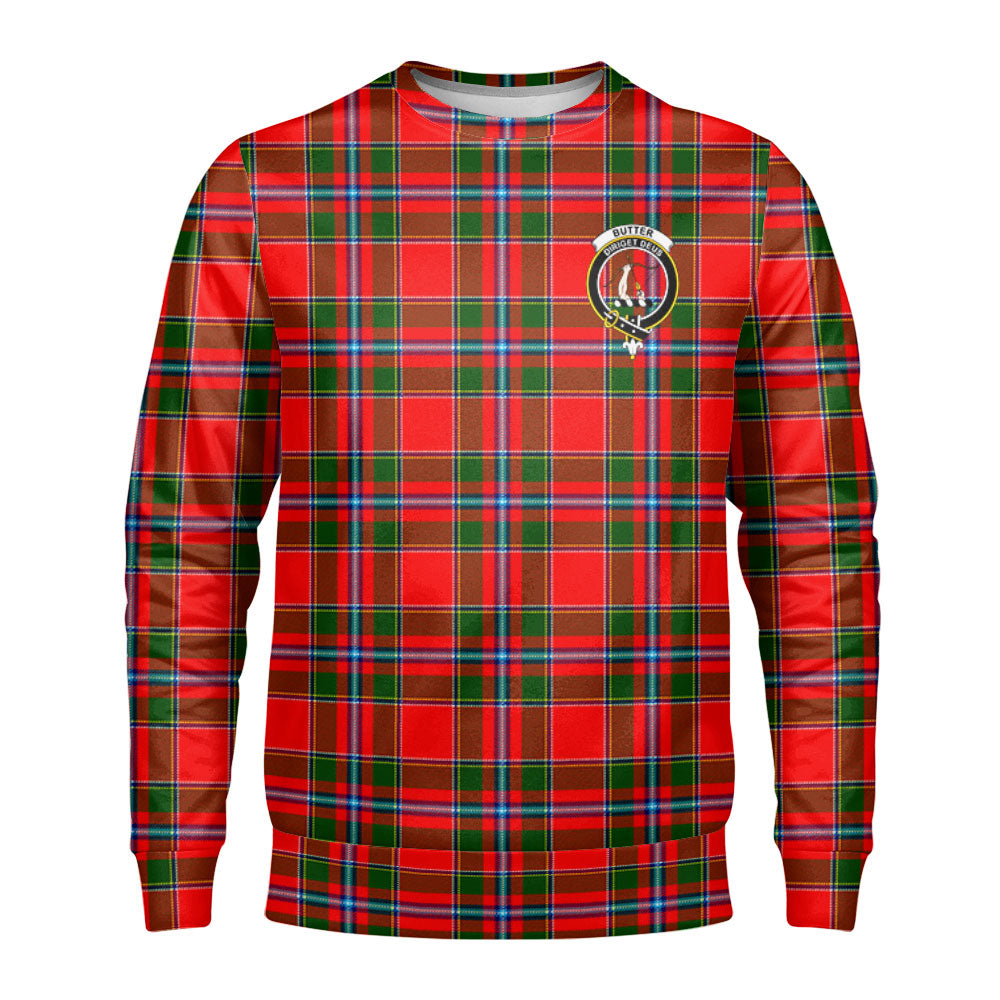 Butter Tartan Crest Sweatshirt