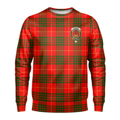 Cameron Modern Tartan Crest Sweatshirt