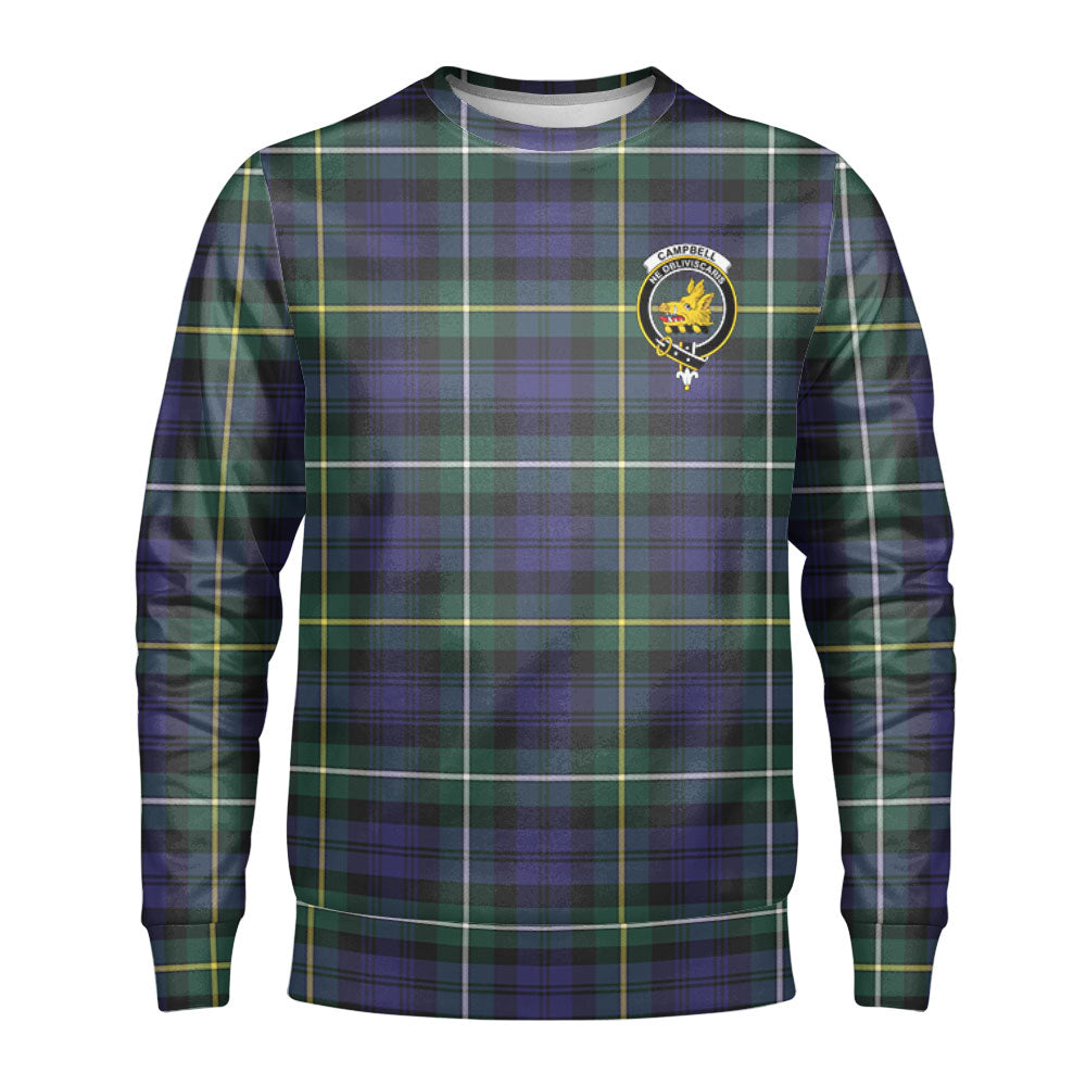 Campbell Argyll Modern Tartan Crest Sweatshirt