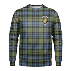 Campbell Faded Tartan Crest Sweatshirt