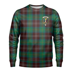 Chisholm Hunting Ancient Tartan Crest Sweatshirt