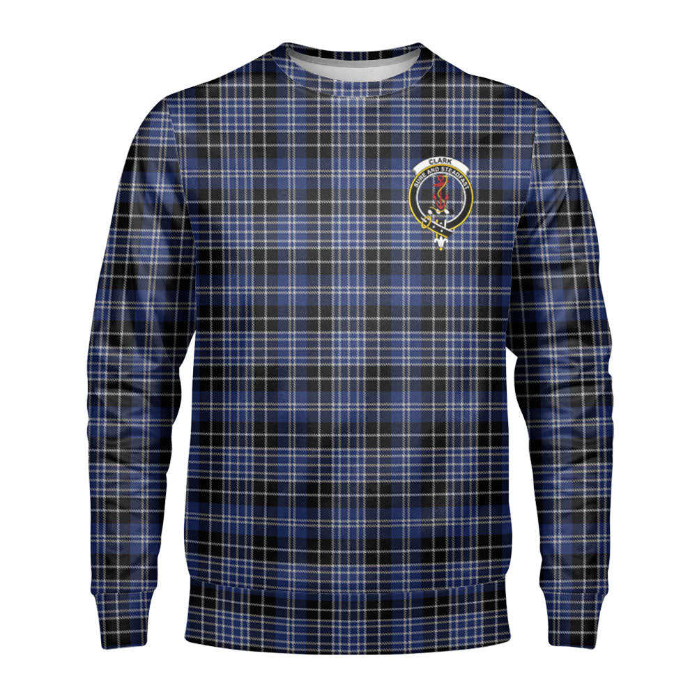 Clark Modern Tartan Crest Sweatshirt