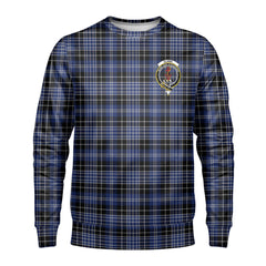 Clark Modern Tartan Crest Sweatshirt