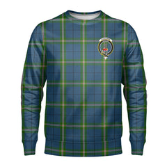 Clelland Tartan Crest Sweatshirt