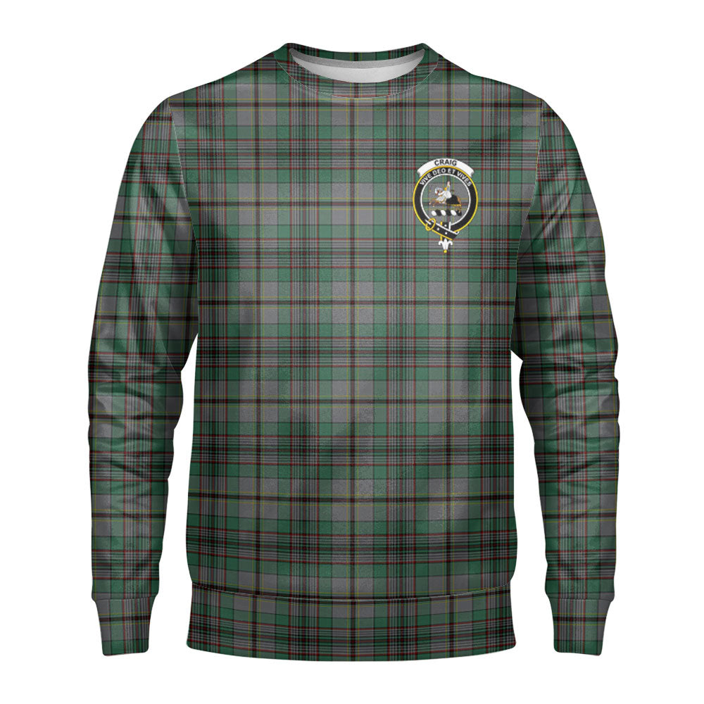 Craig Tartan Crest Sweatshirt