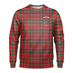 Dalziel Modern Tartan Crest Sweatshirt