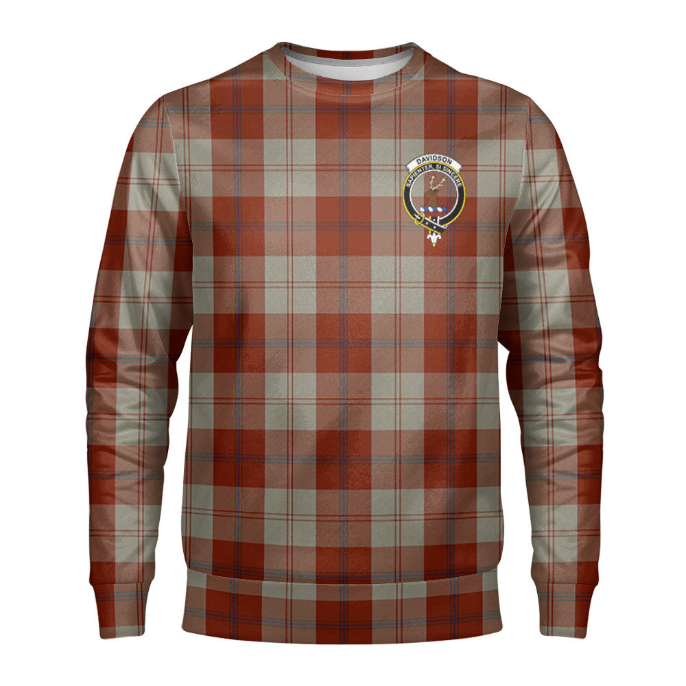 Davidson Dress Dancers Tartan Crest Sweatshirt