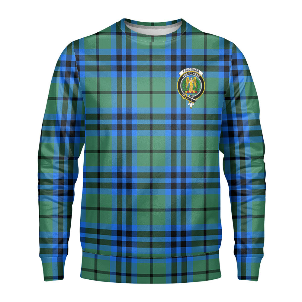 Falconer Tartan Crest Sweatshirt