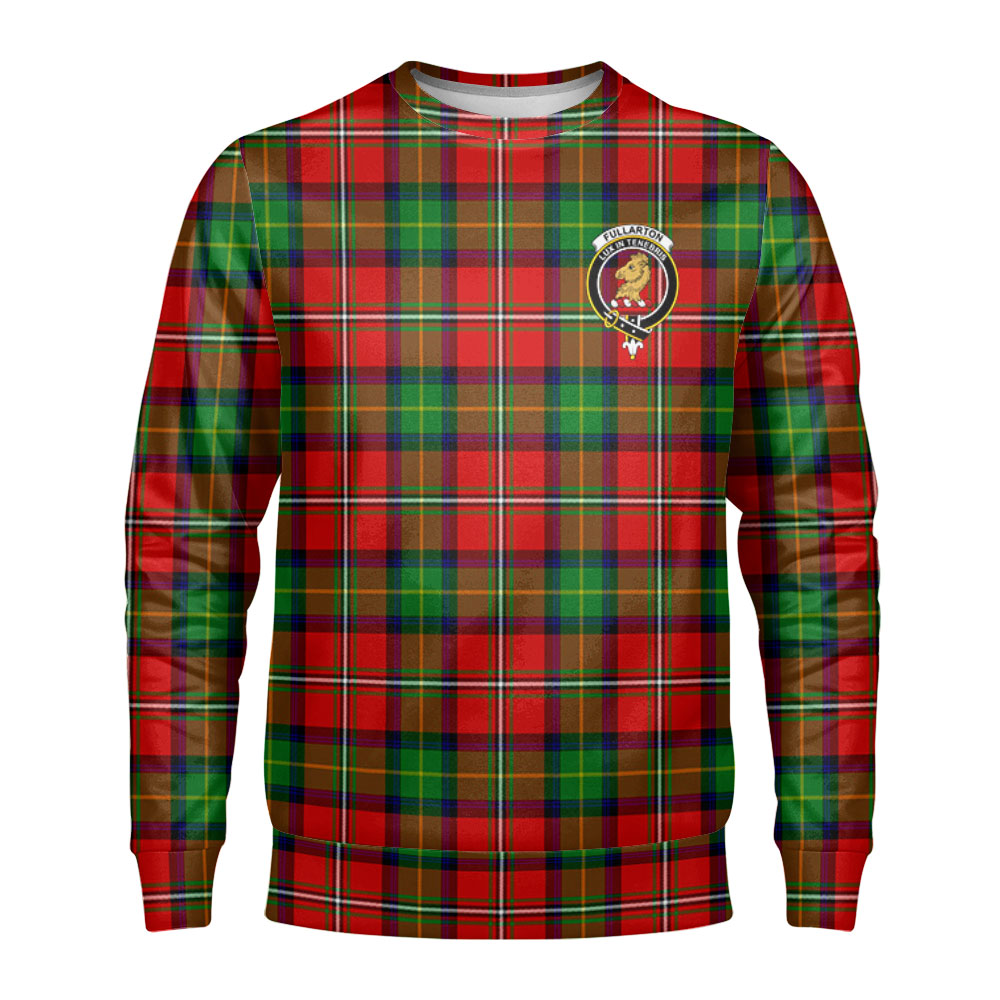 Fullarton Tartan Crest Sweatshirt