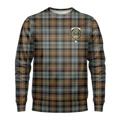 Gordon Weathered Tartan Crest Sweatshirt